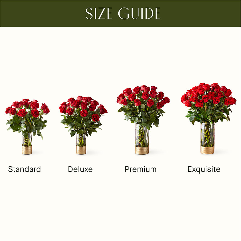 Classic Love Red Rose Bouquet – WARD'S FLORIST AND GREENHOUSE, Beverly MA