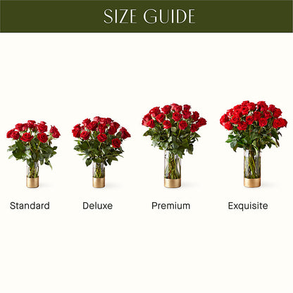 Classic Love Red Rose Bouquet – WARD'S FLORIST AND GREENHOUSE, Beverly MA