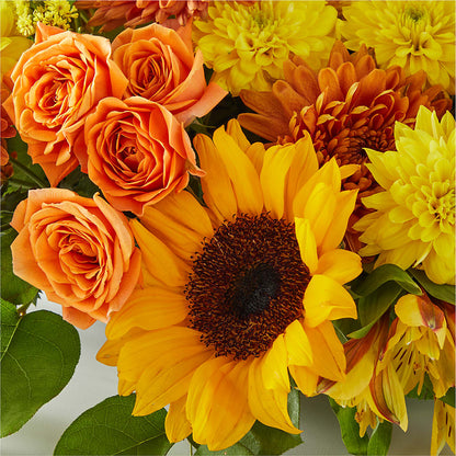Autumn Harmony Centerpiece – WARD'S FLORIST AND GREENHOUSE, Beverly MA