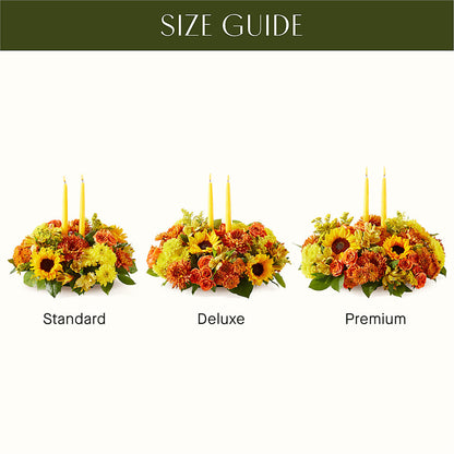 Autumn Harmony Centerpiece – WARD'S FLORIST AND GREENHOUSE, Beverly MA