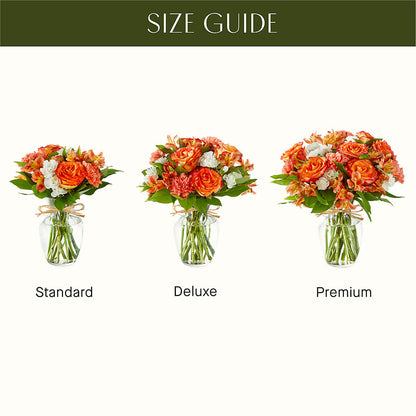 Apricot Glow Bouquet – WARD'S FLORIST AND GREENHOUSE, Beverly MA
