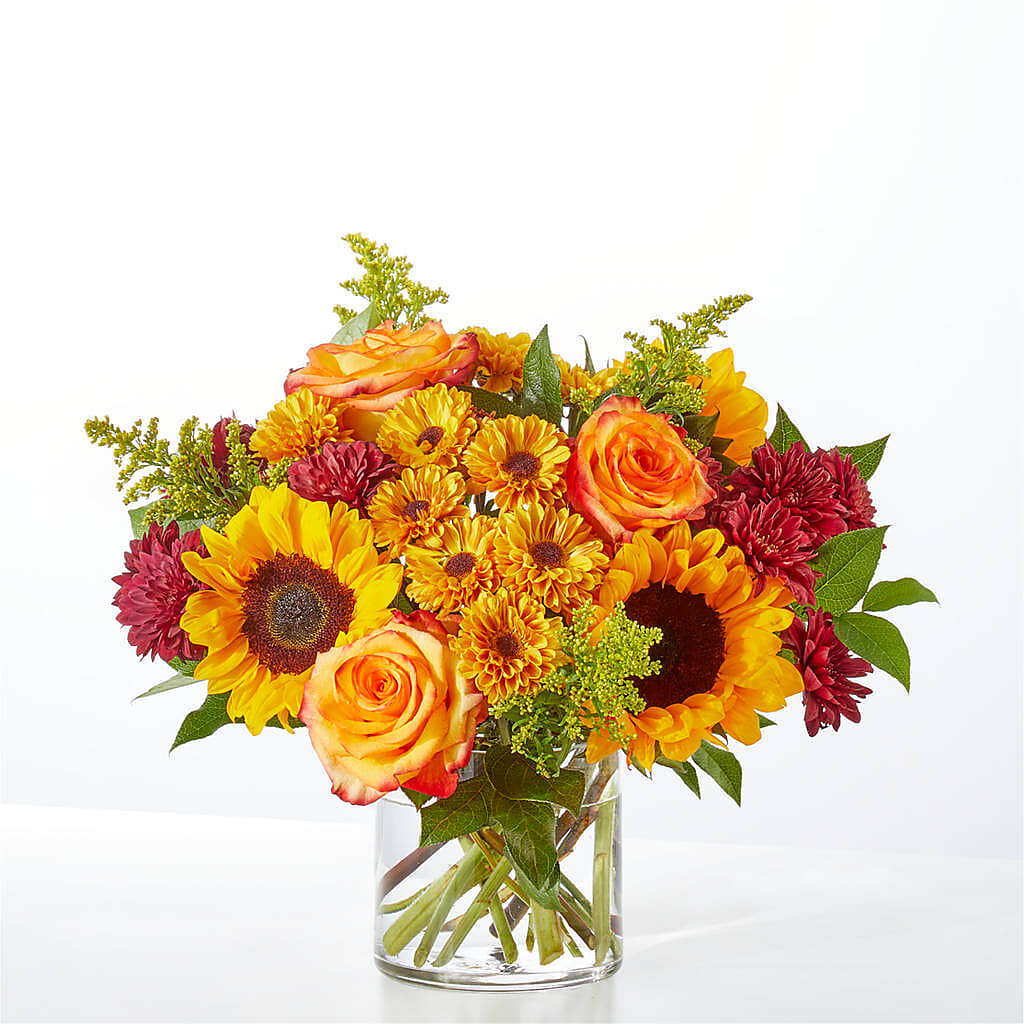 Flannel Scarf Bouquet – WARD'S FLORIST AND GREENHOUSE, Beverly MA