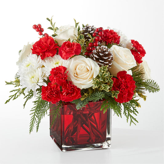 Christmas Market Bouquet – WARD'S FLORIST AND GREENHOUSE, Beverly MA