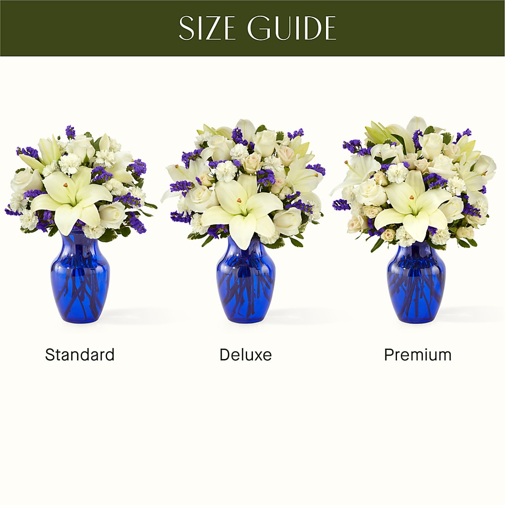 Sapphire Rush Bouquet – WARD'S FLORIST AND GREENHOUSE, Beverly MA