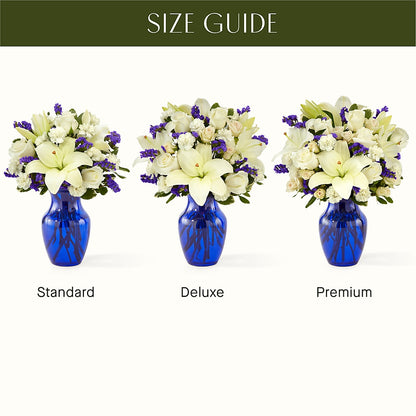 Sapphire Rush Bouquet – WARD'S FLORIST AND GREENHOUSE, Beverly MA