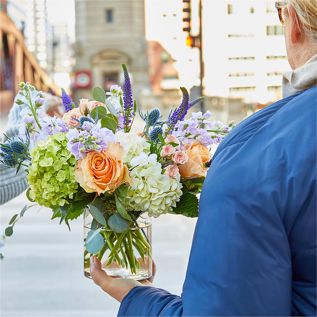 Porch Swing Bouquet – WARD'S FLORIST AND GREENHOUSE, Beverly MA