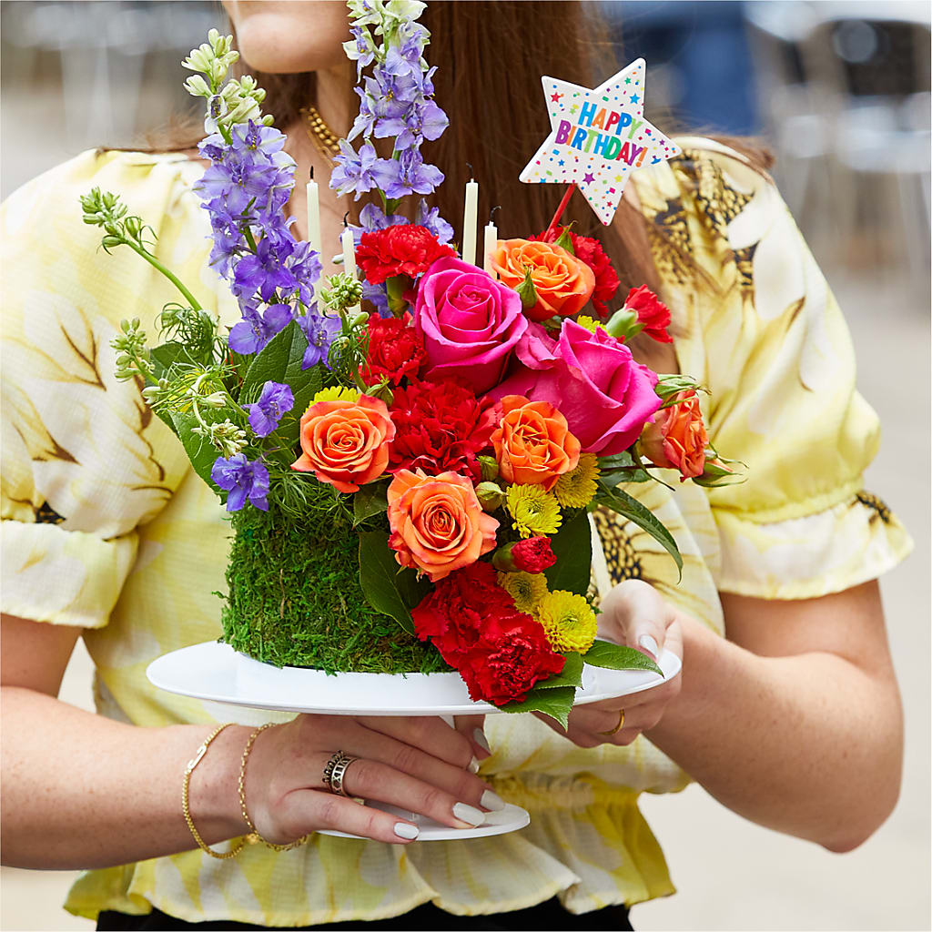 Best Year Yet Floral Cake – WARD'S FLORIST AND GREENHOUSE, Beverly MA