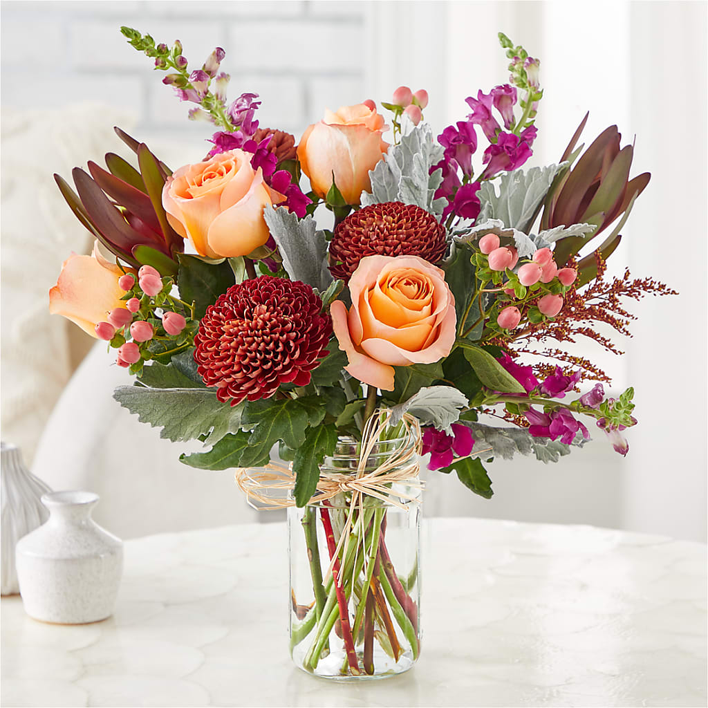 Moody Hues Bouquet – WARD'S FLORIST AND GREENHOUSE, Beverly MA