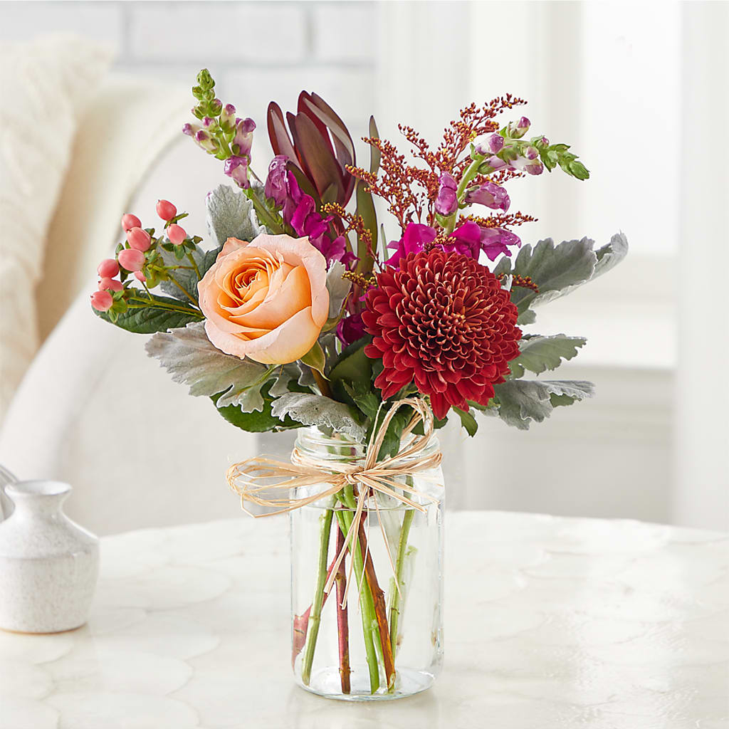 Moody Hues Bouquet – WARD'S FLORIST AND GREENHOUSE, Beverly MA