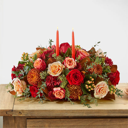 Gather Near Centerpiece – WARD'S FLORIST AND GREENHOUSE, Beverly MA