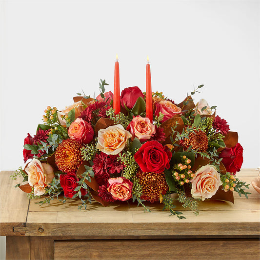 Gather Near Centerpiece – WARD'S FLORIST AND GREENHOUSE, Beverly MA
