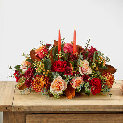 Gather Near Centerpiece – WARD'S FLORIST AND GREENHOUSE, Beverly MA