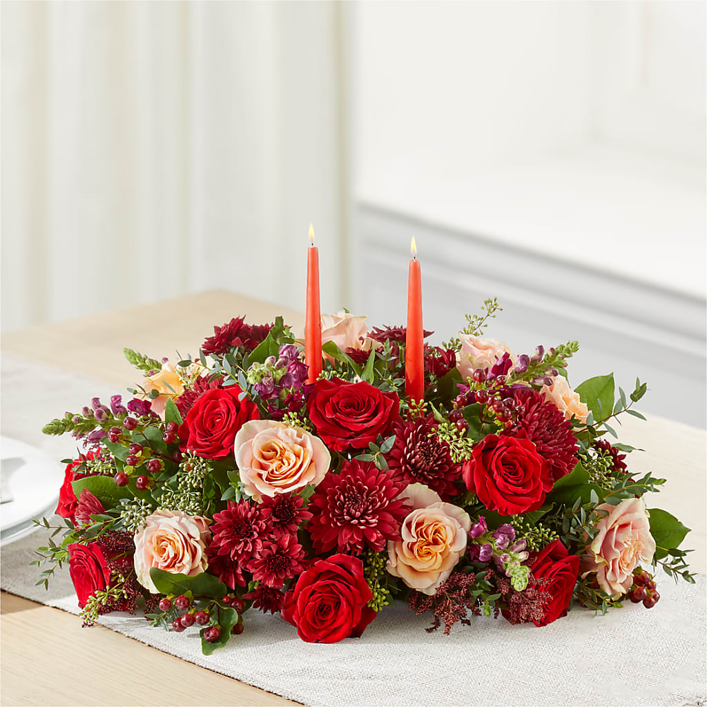 Most Thankful Centerpiece – WARD'S FLORIST AND GREENHOUSE, Beverly MA