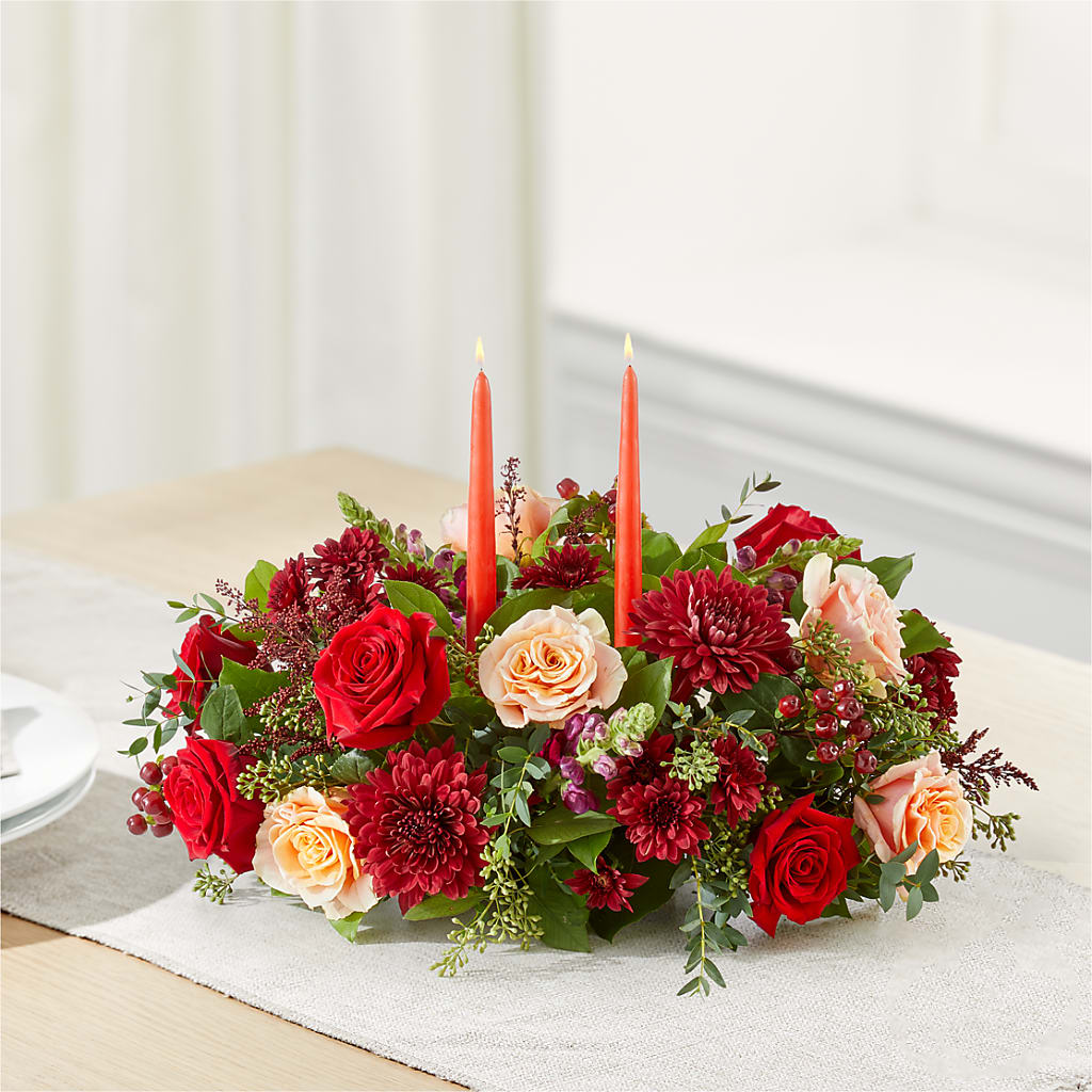 Most Thankful Centerpiece – WARD'S FLORIST AND GREENHOUSE, Beverly MA
