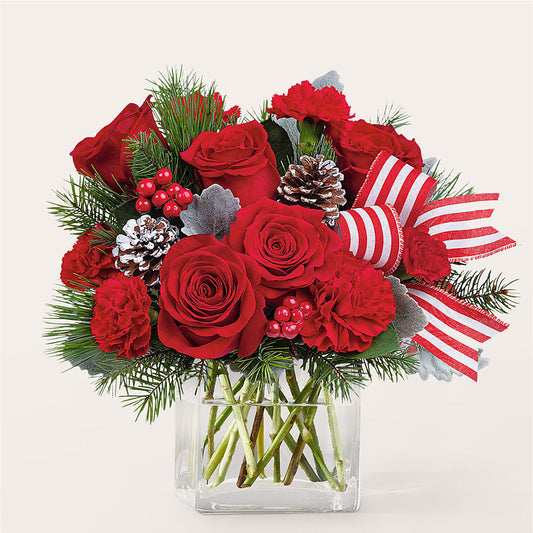 Baking Spirits Bright Bouquet – WARD'S FLORIST AND GREENHOUSE, Beverly MA