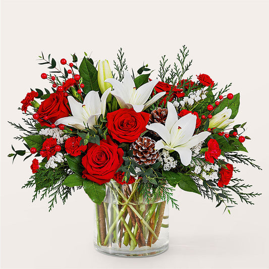 Best in Snow Bouquet – WARD'S FLORIST AND GREENHOUSE, Beverly MA