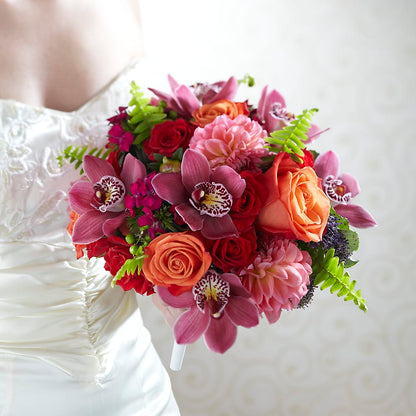 Brilliant Blossoms Bouquet – WARD'S FLORIST AND GREENHOUSE, Beverly MA