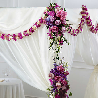 Color & Light Chuppah Decor – WARD'S FLORIST AND GREENHOUSE, Beverly MA